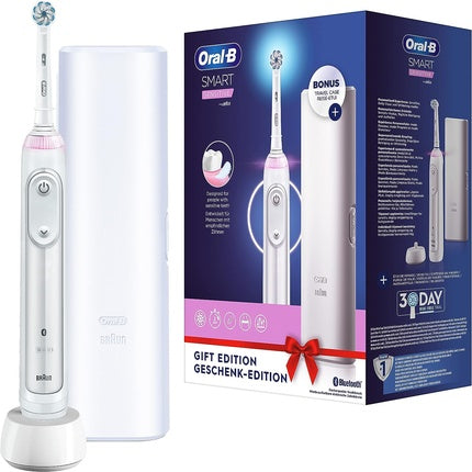 Periuță electrică, Oral-B Smart Sensitive, 5 moduri