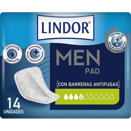 Protectoare urinare, Hartmann, Lindor Men, extra absorbante
