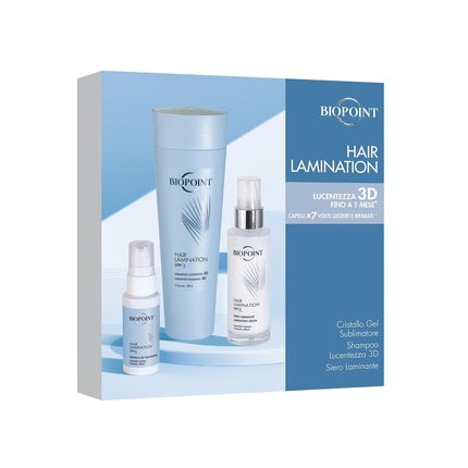 Set Îngrijire Păr, Biopoint, Hair Lamination 3D, Alb