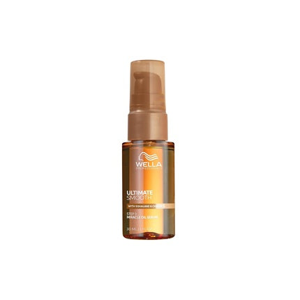 Set îngrijire păr, Wella, Ultimate Smooth, maro