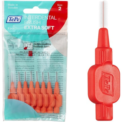 Periute Interdentare, Tepe, Extra Soft, Marimea 2, 8 Bucati