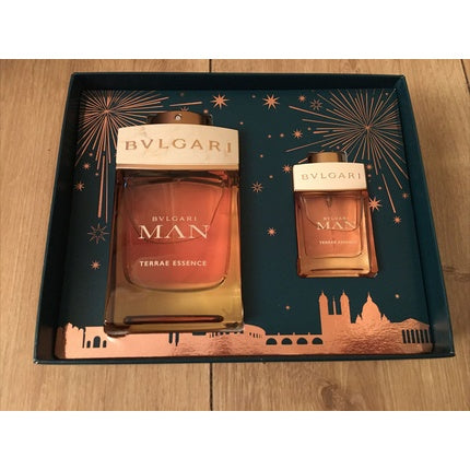 Set parfum, Bvlgari, Man Terrae Essence, 100ml si 15ml
