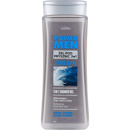 Gel de duș 3-în-1, Joanna, Power Man, 300ml