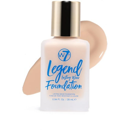Fond de ten, W7, Legend, lichid, nuanța Buff