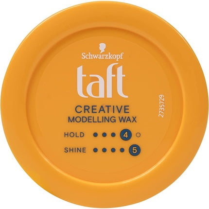 Ceară de păr Taft Creative Look Extraforte galben 75 ml