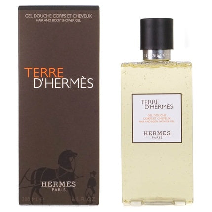 Gel de dus pentru par si corp, Hermès Terre d'Hermès, 200g