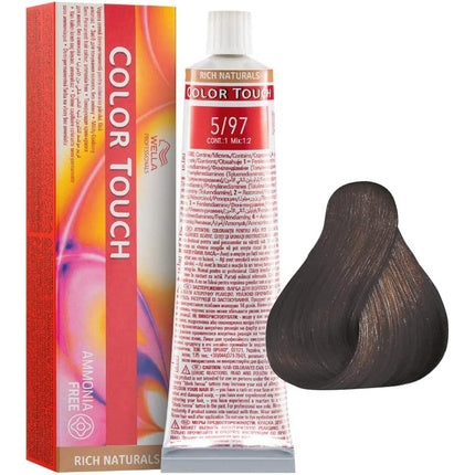 Vopsea permanenta, Wella Color Touch, Light Brown Cendre Sabbia