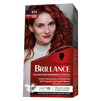 Vopsea Păr, Schwarzkopf Brillance, Roșu Intens Rubiniu, 170ml