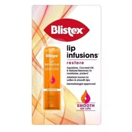 Balsam de Buze Blistex Lip Infusions Restore, 3.7g, Portocaliu