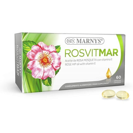 Ulei de maces, Marnys, capsule cu vitamina E, 60 buc