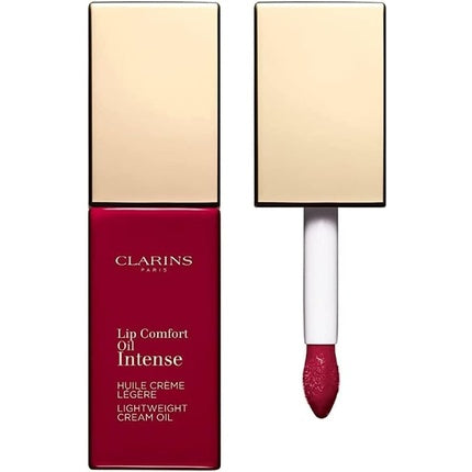 Luciu de buze Clarins Lip Comfort Oil Intense, Intense Burgundy, 7ml