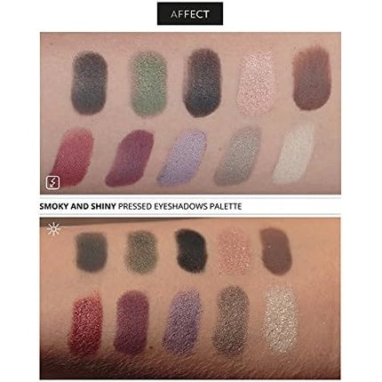 Fard de Pleoape, Affect, Smoky & Shiny, multicolor