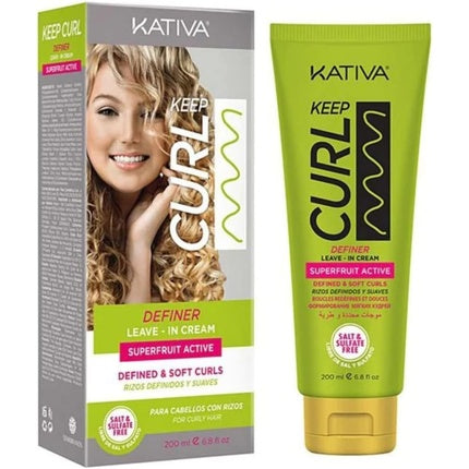 Balsam Leave-in, Kativa, Definer Curls Pistachio 200ml