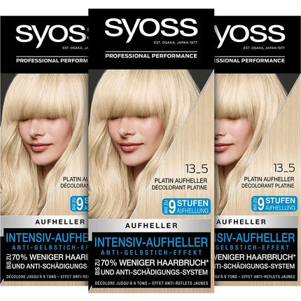 Vopsea păr, Syoss, 13.5, platină, 157 ml