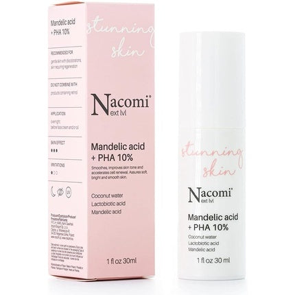Demachiant fata, Nacomi, Acid Mandelic + PHA 10%, 30ml