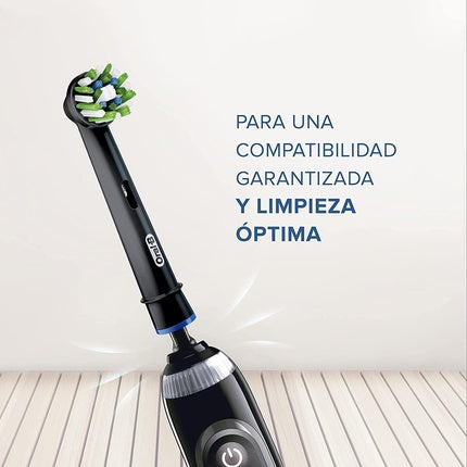 Capete periuta electrica Oral-B Cross Action, 8 buc, negru