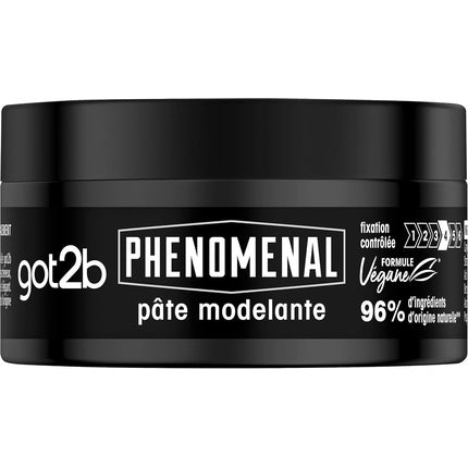 Pastă modelatoare, Got2b, Phenomenal, negru 100ml