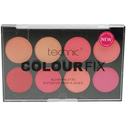 Paletă Blush Technic Colour Fix 8 Nuante