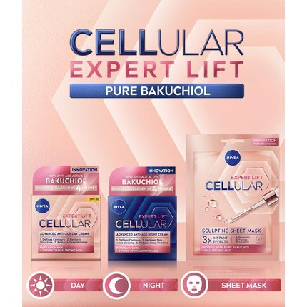 Masca Facială Nivea Hyaluron Cellular Filler Contur, 10g