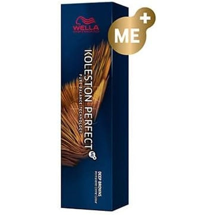 Vopsea de par, Wella Koleston Perfect ME+, 60ml, 8/7 Saten