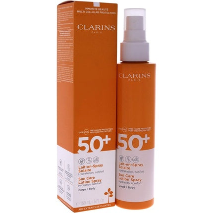 Lotiune spray SPF 50, Clarins, 150ml, Unisex