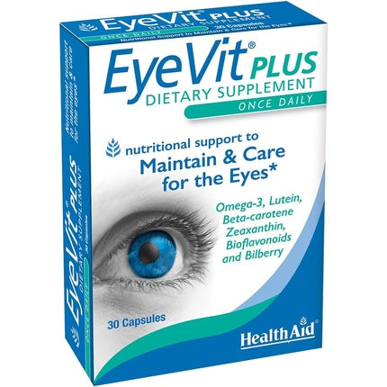 Capsule EyeVit Plus, HealthAid, 56g