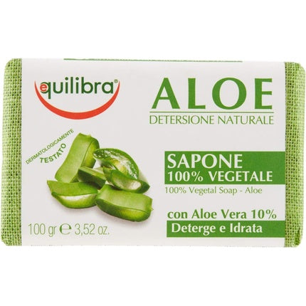 Săpun solid Equilibra Aloe Vera 100g