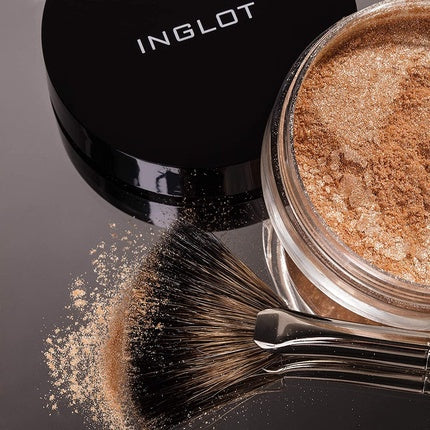 Fard Pleoape Inglot, Glitter Dust, maro auriu