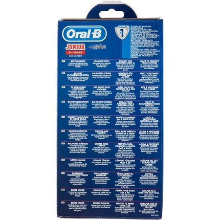 Periuță de dinți electrică copii, Oral-B Junior, vârsta 6+