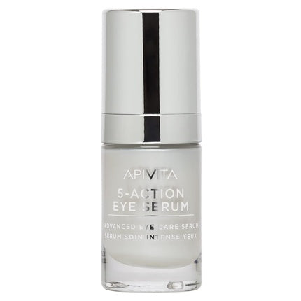 Ser antirid pentru ochi, Apivita, 5-Action Eye Serum, 15 ml