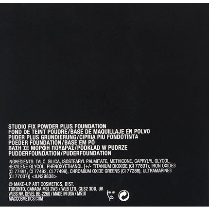 Fond de ten pudră, Mac, Studio Fix, 15g