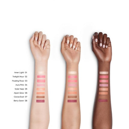 Fard de obraz și iluminator, Shiseido, InnerGlow Berry Dawn