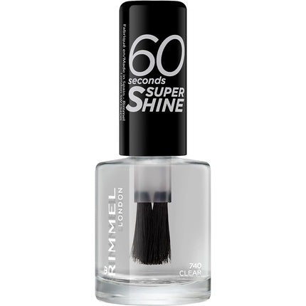 Luciu de buze, Rimmel, 60 Seconds Super Shine Clear, 8g