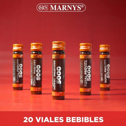 Lăptișor de Matcă Marny's Royal Provite 5000, 20 fiole, maro