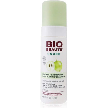 Spumă de curățare, Nuxe, Bio Beaute, anti-poluare, 150ml