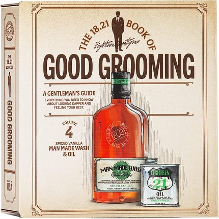 Set îngrijire bărbați, 18.21 Man Made, Spiced Vanilla