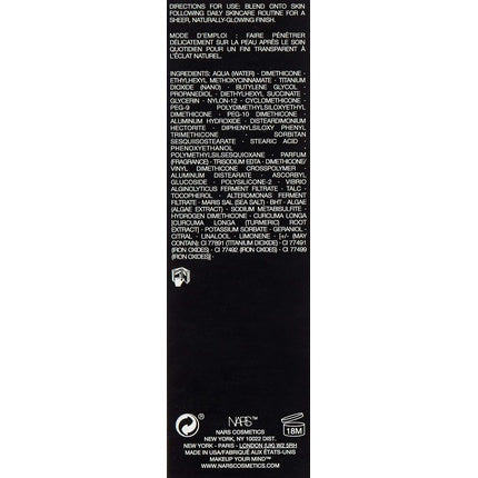 Cremă hidratantă nuanțată, Nars, Pure Radiant SPF30