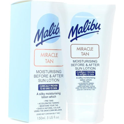 Lotiune autobronzantă Malibu Miracle Tan, 150ml, hidratantă