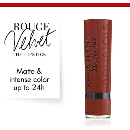 Ruj Bourjois Rouge Velvet The Lipstick 12 Brunette 30ml