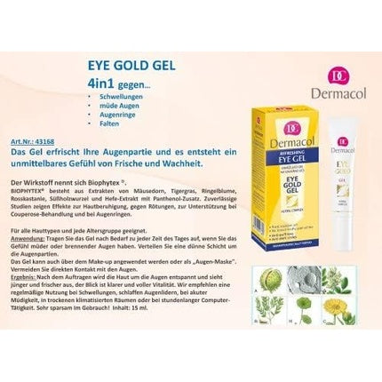 Gel pentru ochi, Dermacol, 10g