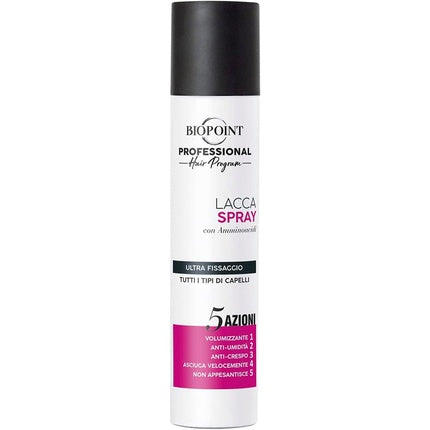 Spray fixativ Biopoint Lacquer fără gaz 300ml