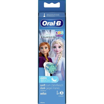 Capete periuță electrică, Oral-B, Stages Power Frozen II, set 3 bucăți
