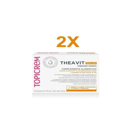 Supliment alimentar, Topicrem, Theavit, 2x30 capsule