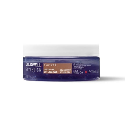 Gel styling, Goldwell, Lagoom Jam, albastru, 75 ml