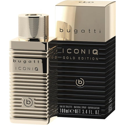 Parfum bărbătesc, Bugatti, Iconiq Gold Edition, 100 ml