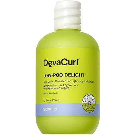Șampon Devacurl Low-Poo Delight Unisex 355ml, verde