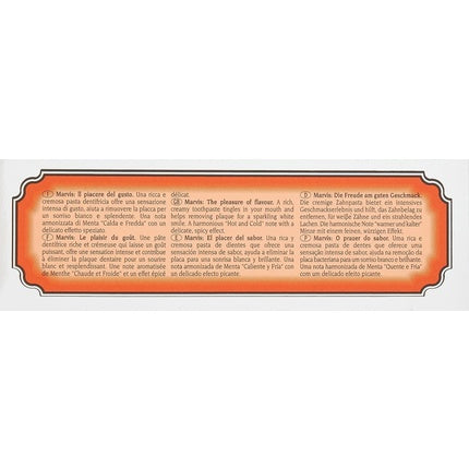 Pastă de dinți, Marvis, Ginger Mint, 25ml