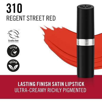 Ruj, Rimmel, Lasting Finish, roșu