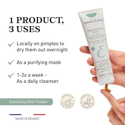 Masca tratament anti-acnee, Embryolisse, 100 ml