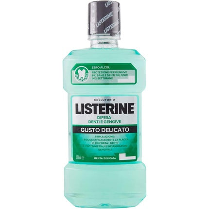 Apa de gură, Listerine, Defense dinți și gingii, 500ml